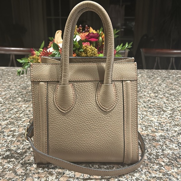 Valentino Milano Crossbody Bag | Beige/Tan Leather - Picture 2 of 6